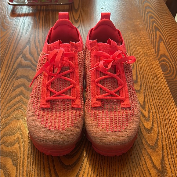 Nike Pink Air VaporMax Flyknit Sneakers - Picture 4 of 7